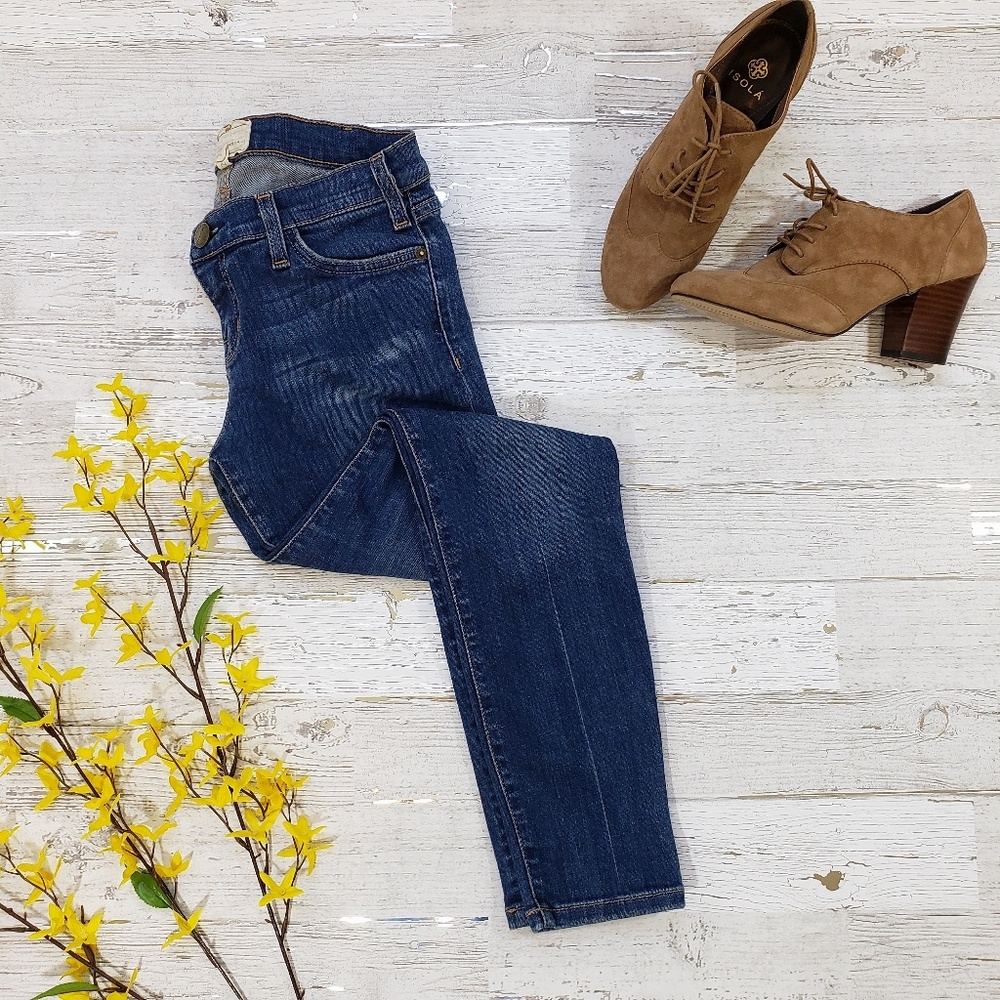 Current/Elliott the crop skinny jeans